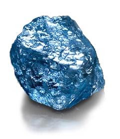 Rough blue deals diamond price